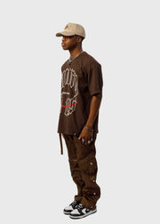H2K Outline Tee // Chocolate