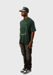 H2K Outline Tee // Forest Green