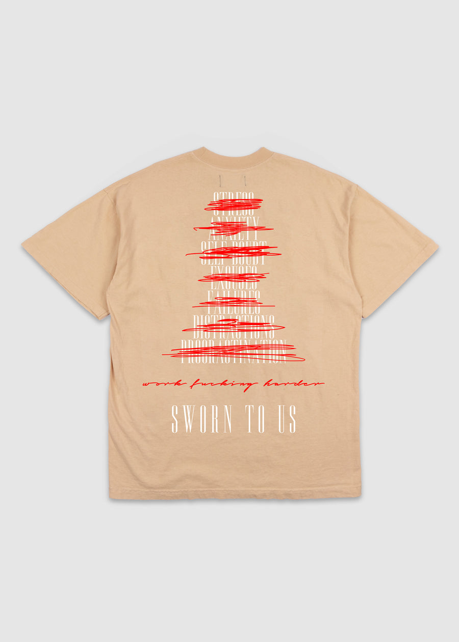 Oath Tee // Sand