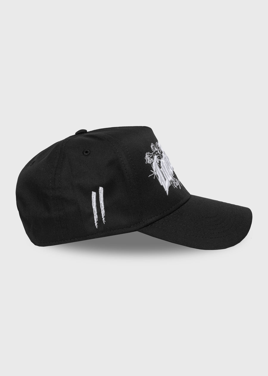 SWORN x P294 A-Frame Snapback // Black