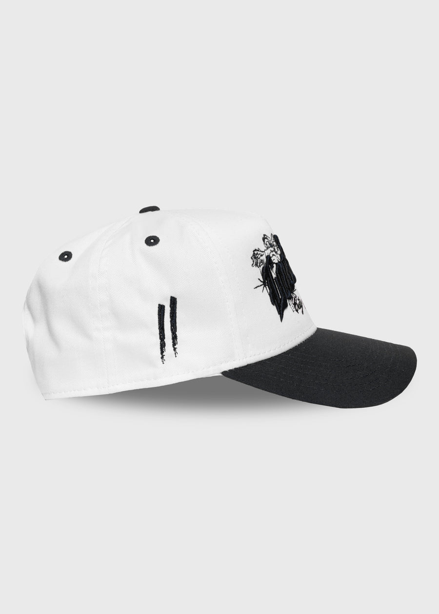 SWORN x P294 A-Frame Snapback // White