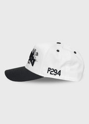 SWORN x P294 A-Frame Snapback // White