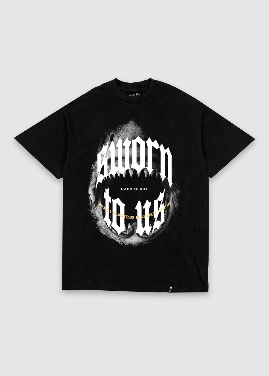 Predator Tee // Black & White