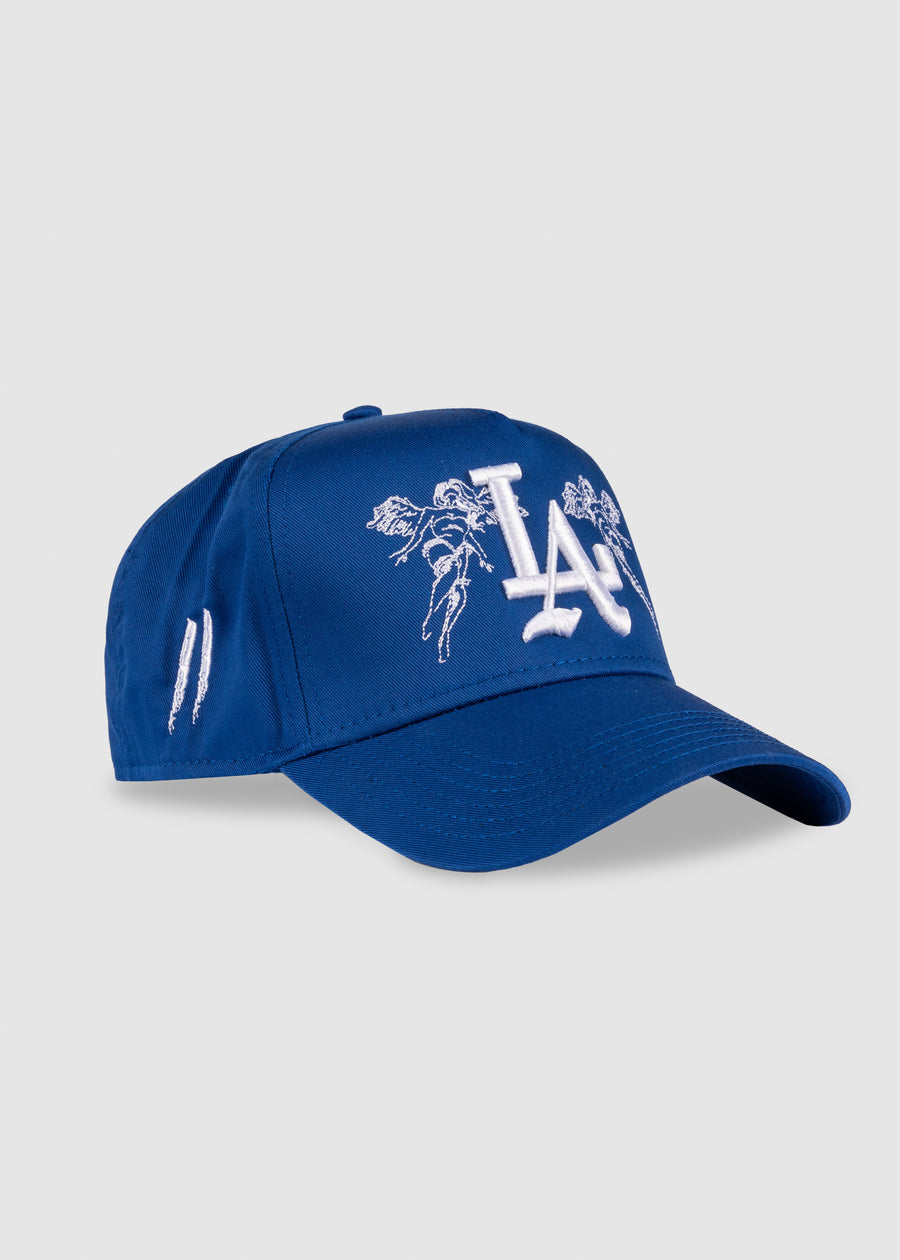 City of Angels A-Frame Snapback // Royal & White
