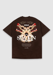 Serpent Tee // Chocolate