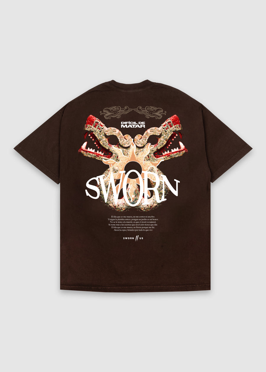 Serpent Tee // Chocolate