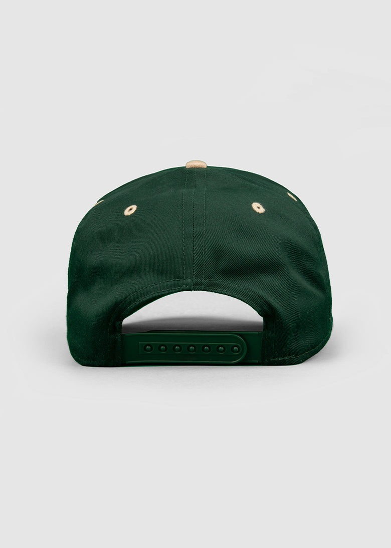 City of Angels A-Frame Snapback // Green & Tan – Sworn To Us