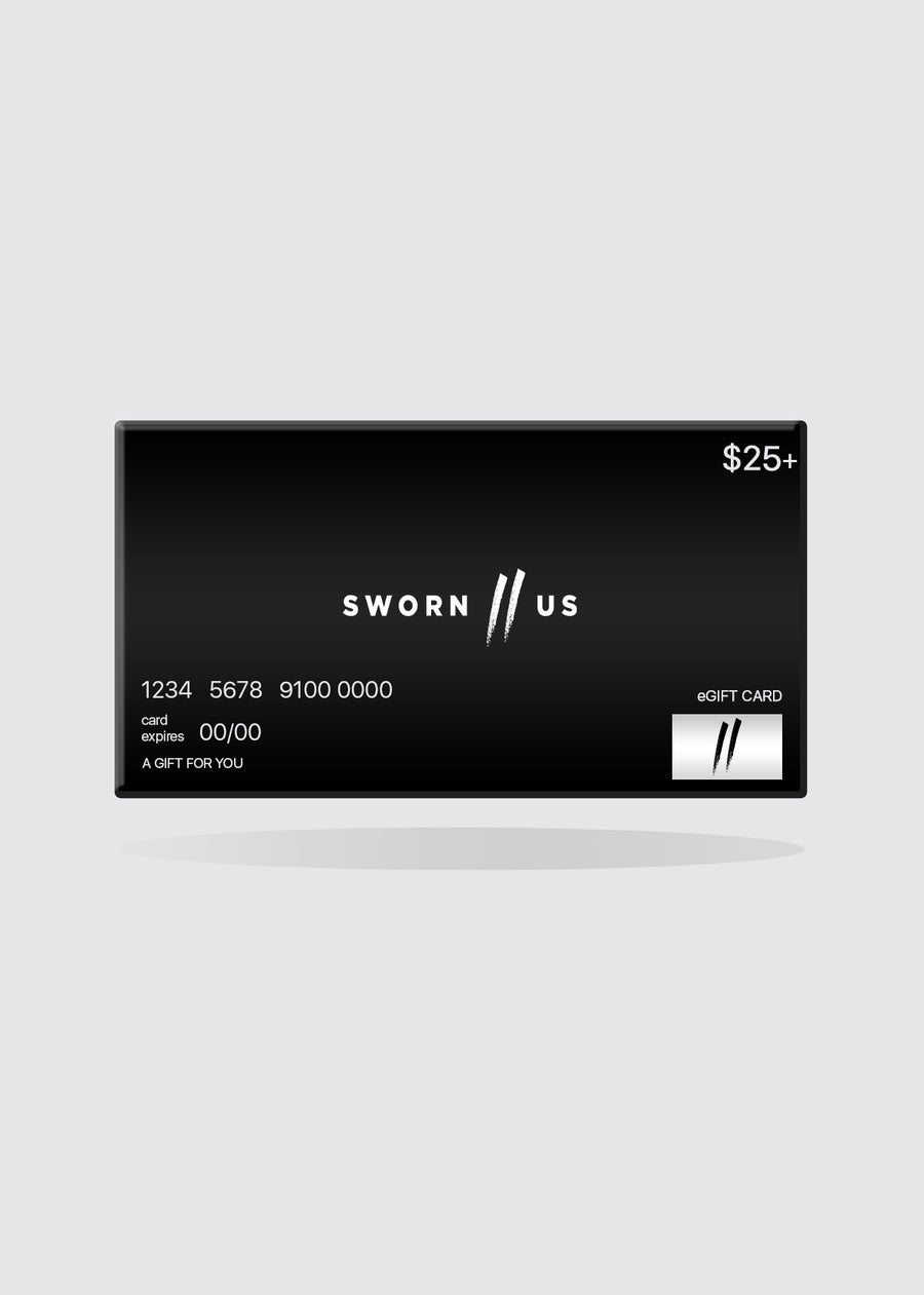 Sworn To Us - Gift Card
